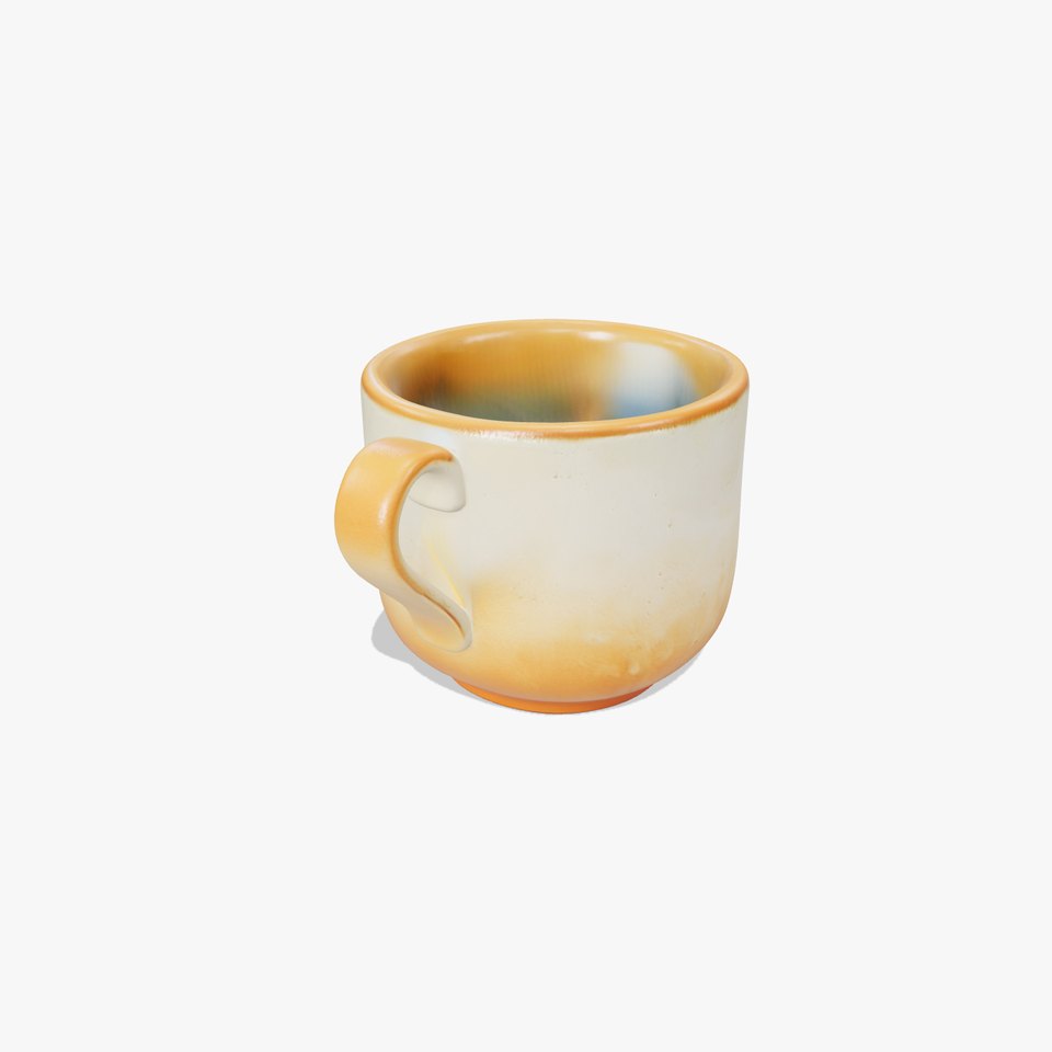 Rustic Farmhouse Tea Cup model pack